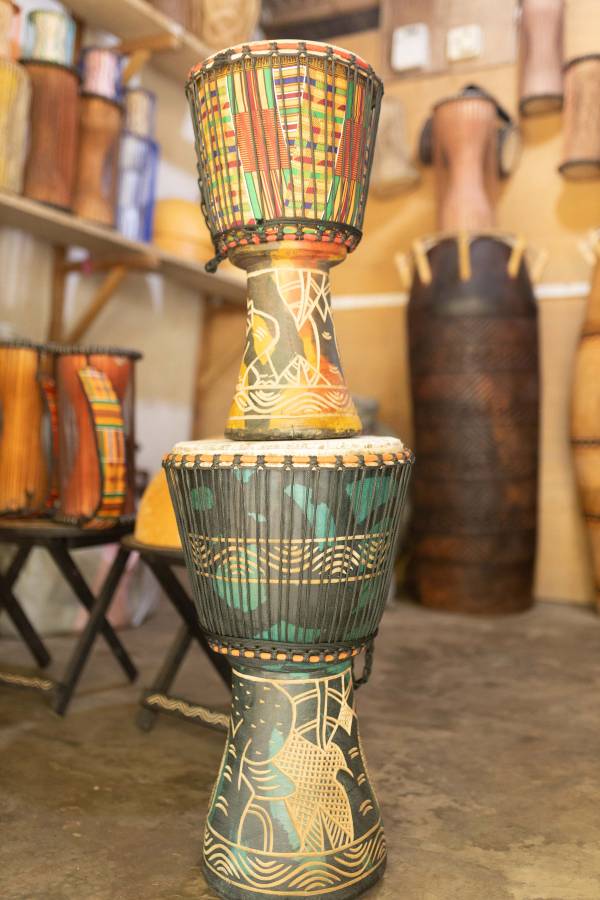 Traditional West African Drum (Djembe) - Image 5
