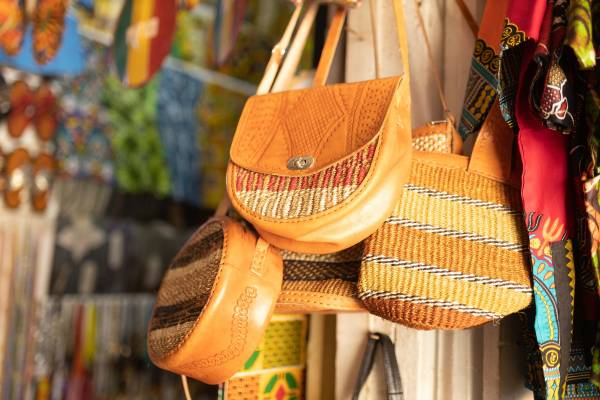 Sahara Weave Crossbody Bag