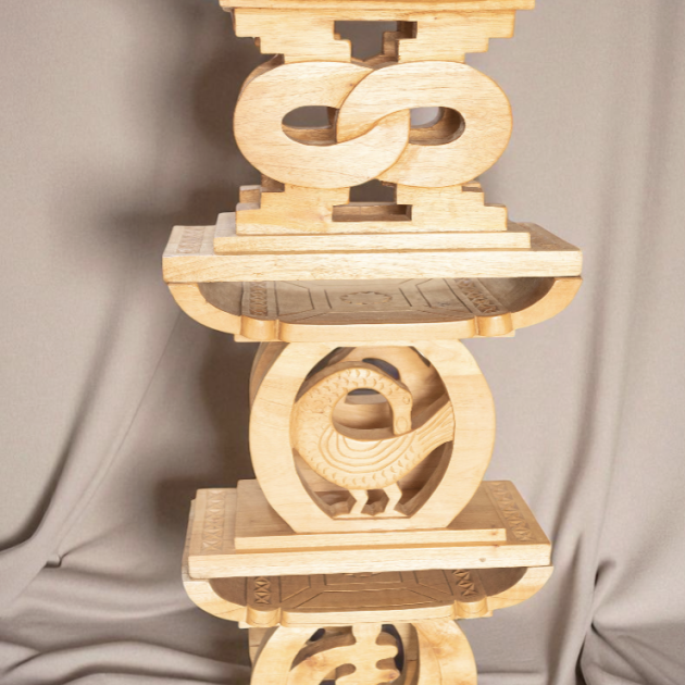 Traditional Heritage Symbol Stools