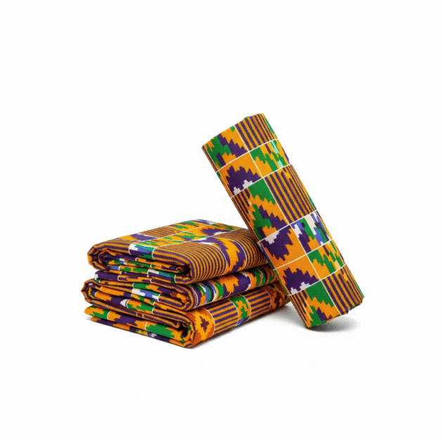 Authentic Kente Cloth Material