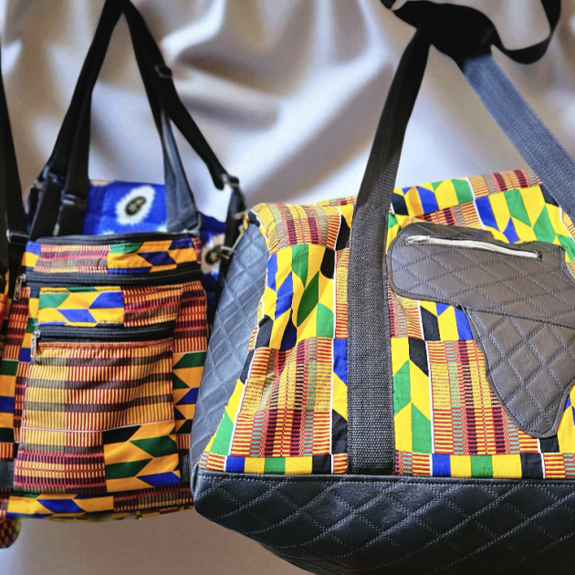 Local Tote Bags (Kente Themed)